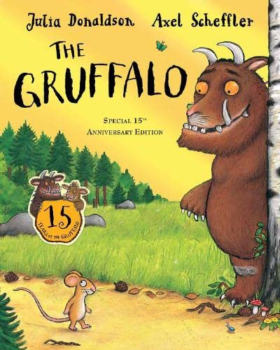 Beispielbild fr The Gruffalo 15th anniversary edition (Paperback) /anglais zum Verkauf von More Than Words
