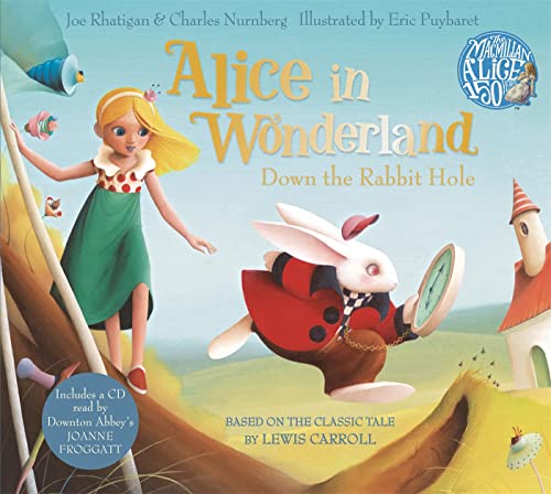 Beispielbild fr Alice in Wonderland: Down the Rabbit Hole Book and CD Pack zum Verkauf von WorldofBooks