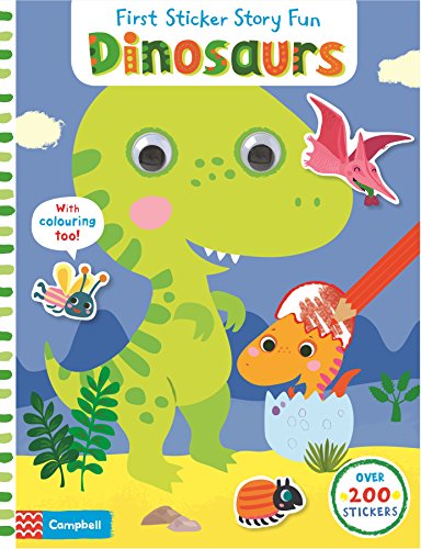 Stock image for Dinosaurs (First Sticker Story Fun) for sale by WorldofBooks