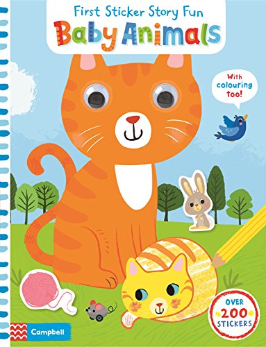 Beispielbild fr Baby Animals (First Sticker Story Fun) zum Verkauf von WorldofBooks