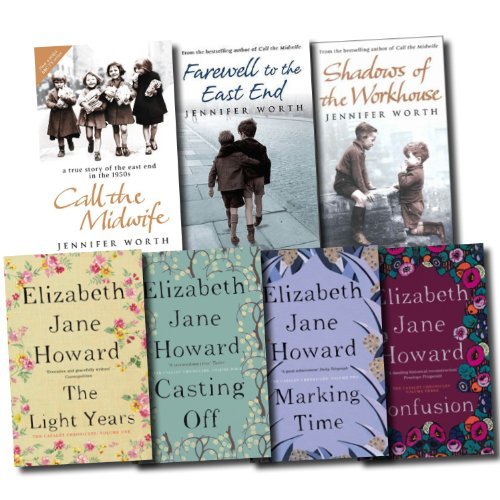9781447286950: The Cazalet Chronicle Series and Midwife Trilogy Collection Elizabeth Jane Howard and Jennifer Worth 7 Books Set (The Light Years, Marking Time, Confusion, Casting Off, Call The Midwife, Farewell To T