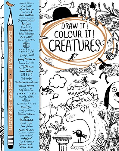 Image d'archives pour Draw it! Colour it! Creatures: With over 40 top artists (Macmillan Classic Colouring Books) mis en vente par WorldofBooks