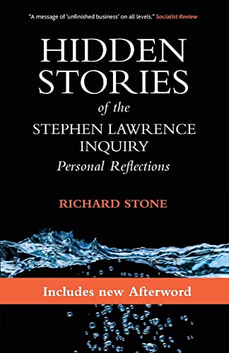 Beispielbild fr Hidden stories of the Stephen Lawrence inquiry: Personal Reflections zum Verkauf von Books From California