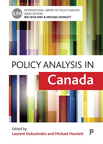 Imagen de archivo de Policy Analysis in Canada a la venta por ThriftBooks-Dallas