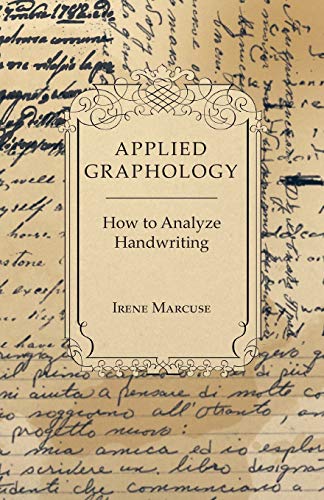 9781447419082: Applied Graphology - How to Analyze Handwriting