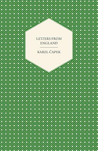 Beispielbild fr Letters from England zum Verkauf von Ria Christie Collections
