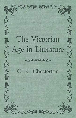 Beispielbild fr The Victorian Age in Literature zum Verkauf von PBShop.store US