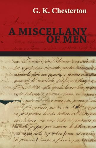 Imagen de archivo de A Miscellany of Men a la venta por GF Books, Inc.