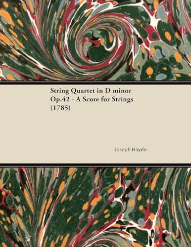 Stock image for String Quartet in D minor Op.42 - A Score for Strings (1785) for sale by Revaluation Books