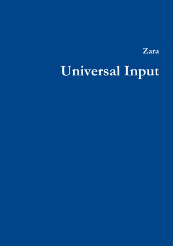 Stock image for Universal Input for sale by Revaluation Books