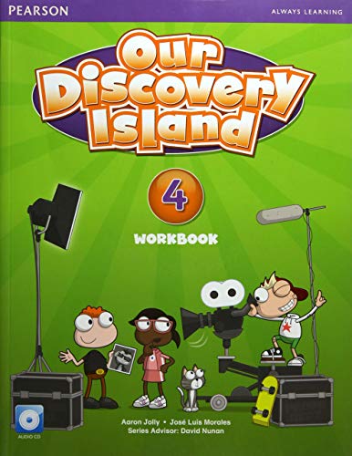 9781447900702: Our Discovery Island American Edition Workbook with Audio CD 4 Pack