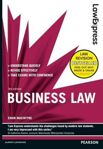 Stock image for Business Law: Uk Edition (Law Express) for sale by Phatpocket Limited