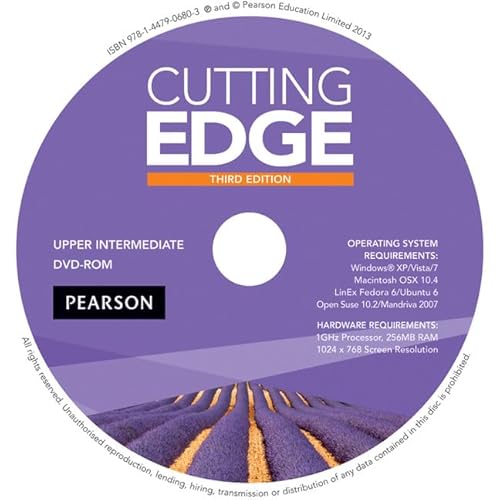 Cutting Edge 3rd Edition Upper Intermediate DVD for pack (9781447906803) by Moor, Peter; Bygrave, Jonathan; Cunningham, Sarah