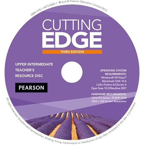 Cutting Edge 3rd Edition Upper Intermediate Teachers Resource Disk for Pack (9781447906841) by Williams, Damian; Cunningham, Sarah; Moor, Peter