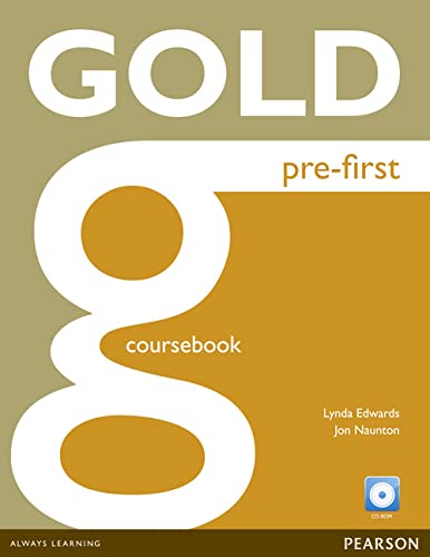 9781447907237: Gold Pre-First Coursebook for CD-ROM Pack