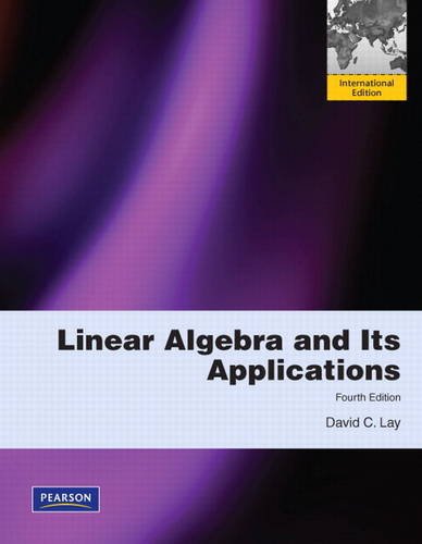 9781447911234: Lay:Linear Algebra and Its Applications:International Edition/ Student Study Guide for Linear Algebra and Its Applications