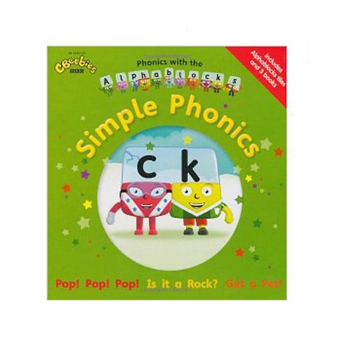 Stock image for Phonics with the Alphablocks: Simple Phonics for children age 3-5 (Pack of 3 reading books, Alphablocks tiles and Parent Guide) (Phonics with Alphablocks) for sale by WorldofBooks