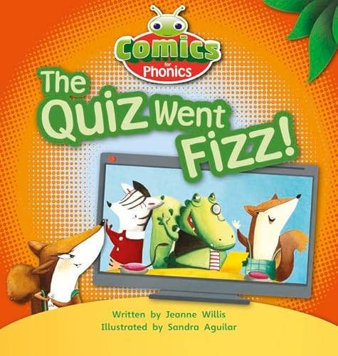 Imagen de archivo de Bug Club Comics for Phonics Reception Phase 3 Set 07 The Quiz Went Fizz a la venta por WorldofBooks
