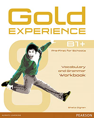 Imagen de archivo de Gold Experience B1+ Pre-First for Schools. Vocabulary and Grammar Workbook a la venta por Blackwell's