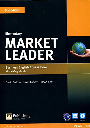 Imagen de archivo de Market Leader 3rd Edition Elementary Coursebook with DVD-ROM and MyEnglishLab Student online access code Pack a la venta por Revaluation Books