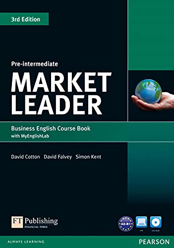 9781447922285: Market Leader 3rd Edition Pre-Intermediate Coursebook with DVD-ROM andMy EnglishLab Student online access code Pack