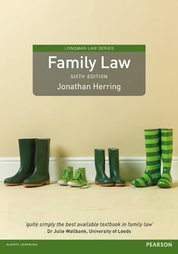 Imagen de archivo de Family Law (Longman Law Series) a la venta por WorldofBooks