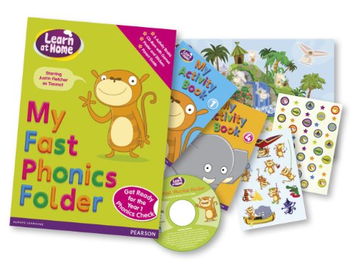 9781447925026: Learn at Home: My Fast Phonics Folder Pack