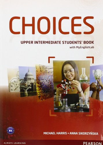Imagen de archivo de Choices Upper Intermediate Students Book With Mel Pearson a la venta por Juanpebooks