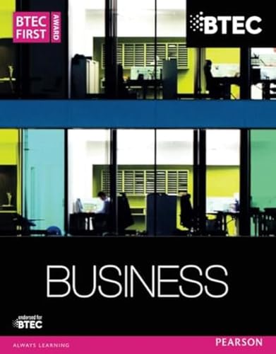 Imagen de archivo de Business (BTEC First Business) a la venta por WorldofBooks