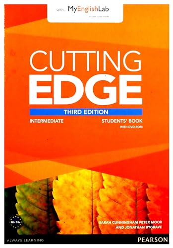 Imagen de archivo de Cutting Edge 3rd Edition Intermediate Students' Book with DVD and MyEnglishLab Pack a la venta por Revaluation Books