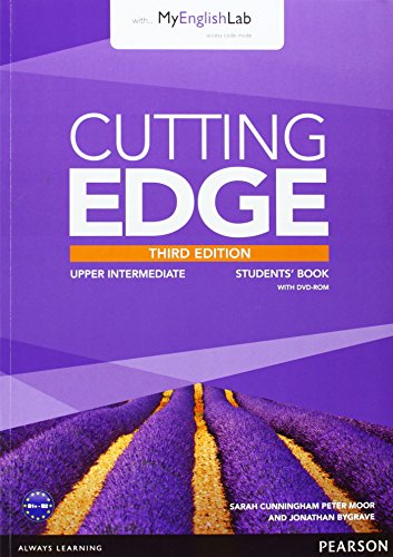 Beispielbild fr Cutting Edge 3rd Edition Upper Intermediate Students' Book with DVD and MyEnglishLab Pack zum Verkauf von AwesomeBooks