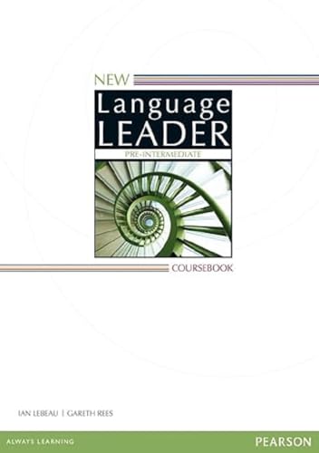 Imagen de archivo de New Language Leader Pre-Intermediate Coursebook a la venta por Blackwell's