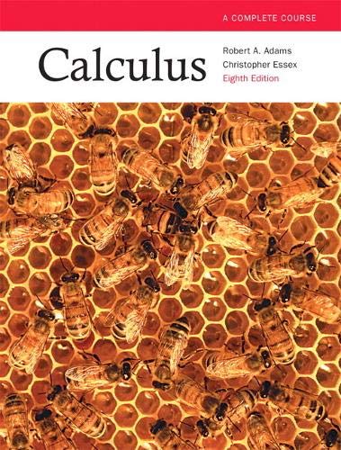 Beispielbild fr Calculus: A Complete Course / Calculus:Complete course student solutions manual zum Verkauf von LiLi - La Libert des Livres