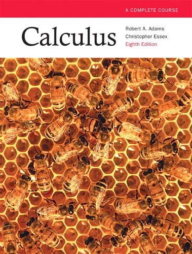 Calculus: A Complete Course / Calculus:Complete course student solutions manual (9781447958888) by Adams, Robert