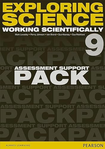 Stock image for Exploring Science: Working Scientifically Assessment Support Pack Year 9 for sale by Revaluation Books