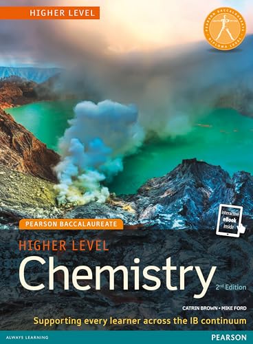 Imagen de archivo de Pearson Baccalaureate Chemistry Higher Level 2nd edition print and online edition for the IB Diploma (Pearson International Baccalaureate Diploma: International Editions) a la venta por Alfie's Awesome Books