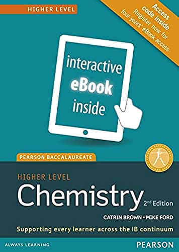 Imagen de archivo de Pearson Baccalaureate Chemistry Higher Level 2nd edition ebook only edition etext for the IB Diploma Industrial Ecology Pearson International Baccalaureate Diploma International Editions a la venta por PBShop.store UK