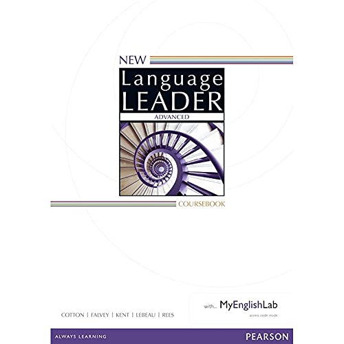 Beispielbild fr New Language Leader Advanced Coursebook with MyEnglishLab Pack zum Verkauf von Monster Bookshop