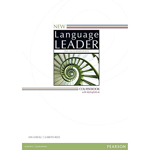 9781447961512: NEW LANGUAGE LEADER PRE-INTERMEDIATE COURSEBOOK WITH MYENGLISHLAB PACK