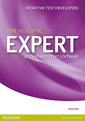 Stock image for Expert Pearson Test of English Academic B2 eText Teacher's CD-ROM for sale by Revaluation Books