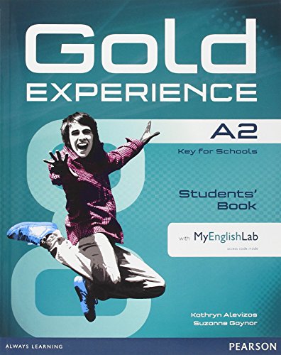 Imagen de archivo de GOLD EXPERIENCE A2 STUDENTS BOOK WITH DVDROM AND MYENGLISHLAB a la venta por Antrtica