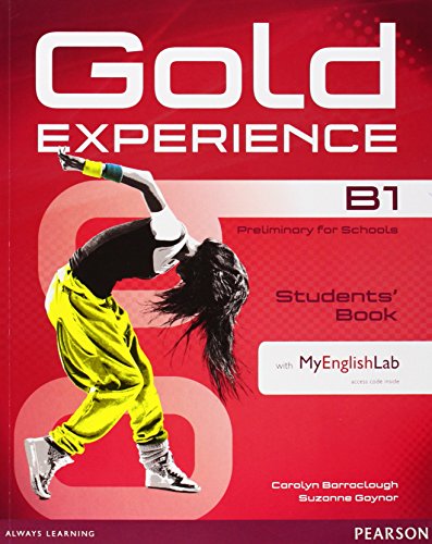 Imagen de archivo de GOLD EXPERIENCE B1 STUDENTS' BOOK WITH DVD-ROM/MYLAB PACK a la venta por Ria Christie Collections