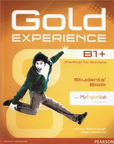 9781447961956: GOLD EXPERIENCE B1+ STUDENTS' BOOK WITH DVD-ROM AND MYLAB PACK