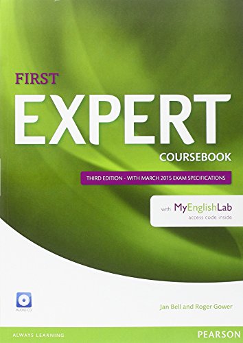 Beispielbild fr Expert First 3rd Edition Coursebook with Audio CD and MyEnglishLab Pack zum Verkauf von AwesomeBooks