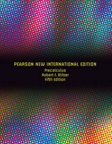 9781447964513: Precalculus Pearson New International Edition, plus MyMathLab without eText