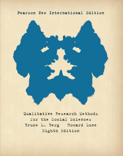 9781447965732: Qualitative Research Methods for the Social Sciences Pearson New International Edition, plus MyResearchKit without eText