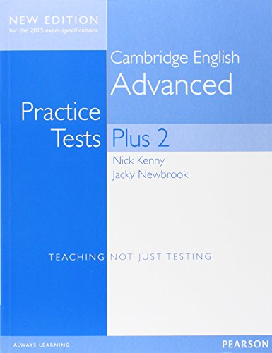 9781447966210: Cambridge Advanced Practice Tests Plus New Edition Students' Book without Key [Lingua inglese]