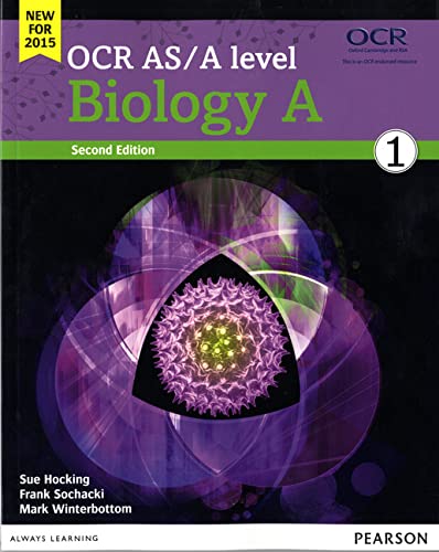 Beispielbild fr OCR AS/A level Biology A Student Book 1 (OCR GCE Science 2015) zum Verkauf von WorldofBooks