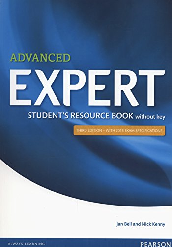 9781447980612: Expert Advanced 3rd Edition Student's Resource Book without Key