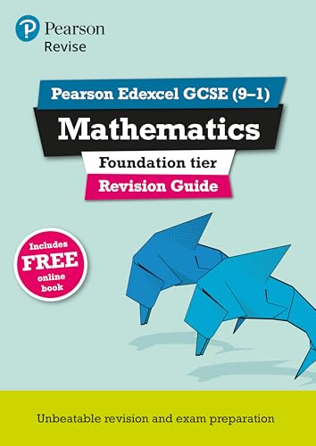 Stock image for REVISE Edexcel GCSE (9-1) Mathematics Foundation Revision Guide: with FREE online edition (REVISE Edexcel GCSE Maths 2015) for sale by AwesomeBooks